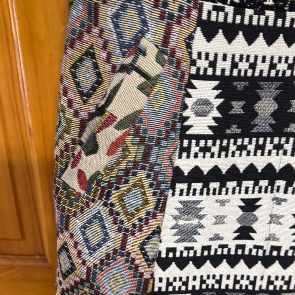 Artistic Patchwork Women's Trench Coat Dor Dor - image 6